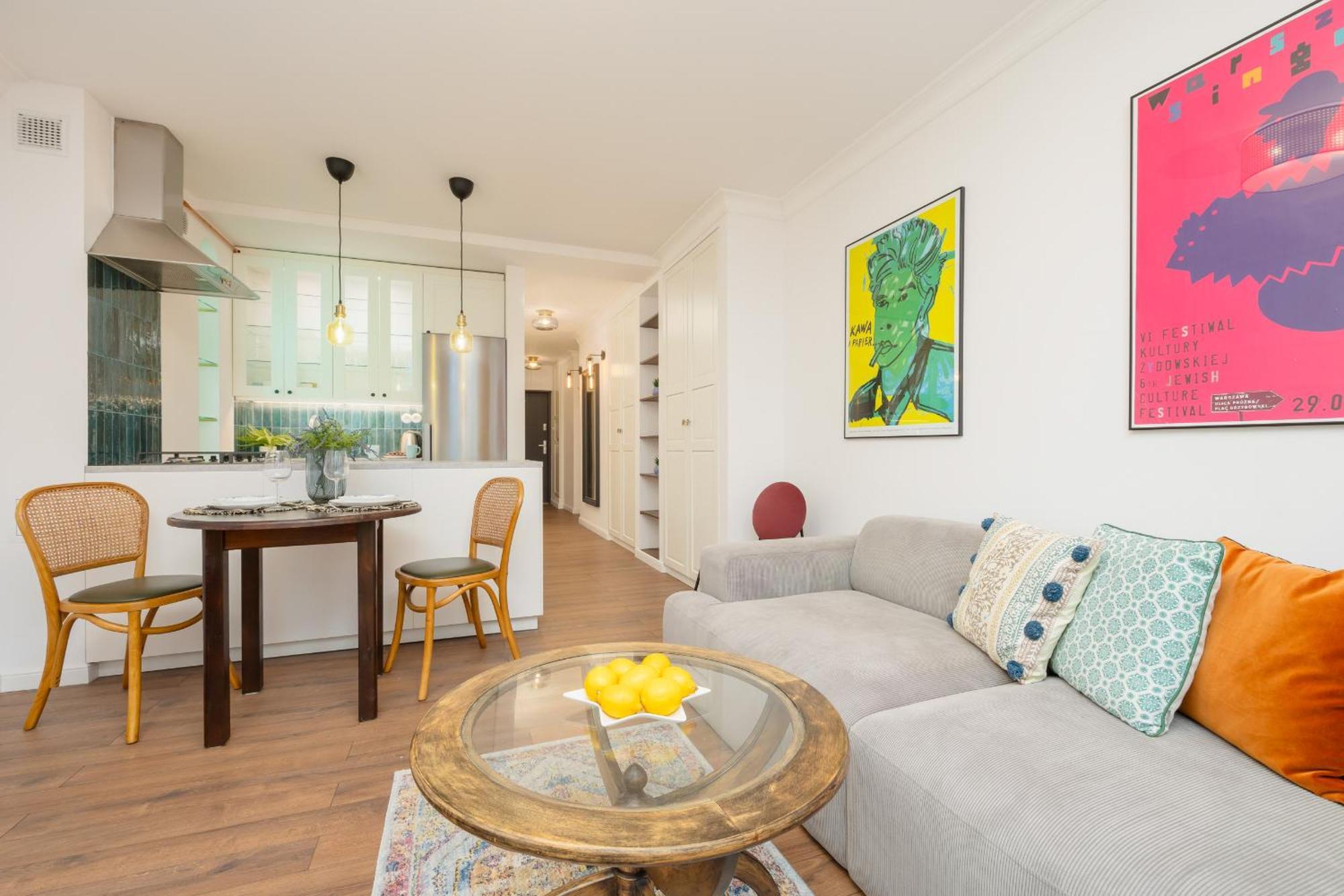 Marszalkowska Stylish Apartment With Balcony Warsaw Center By Noclegi Renters Exterior foto