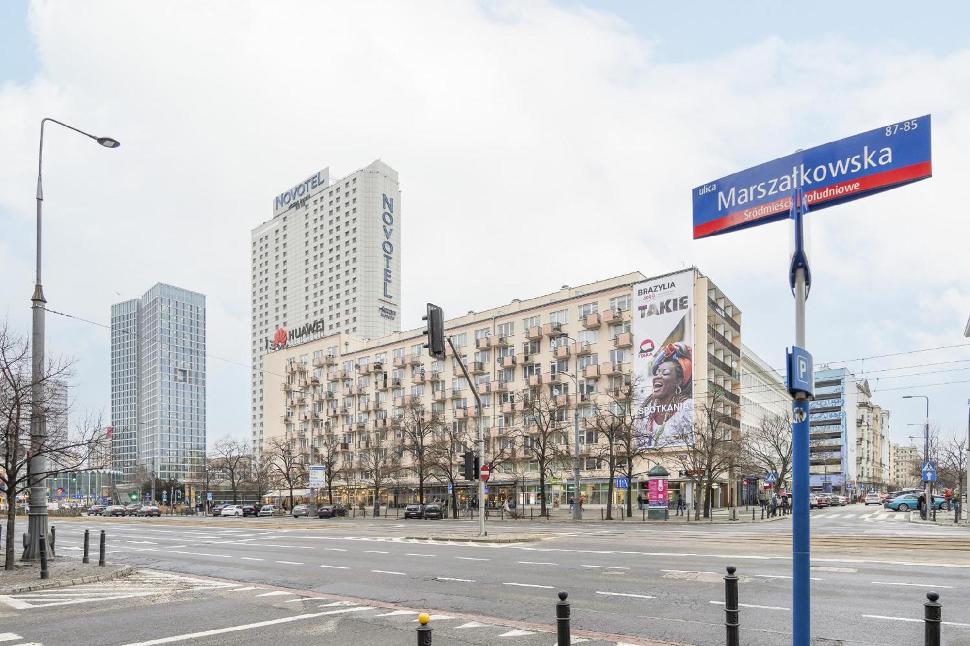 Marszalkowska Stylish Apartment With Balcony Warsaw Center By Noclegi Renters Exterior foto