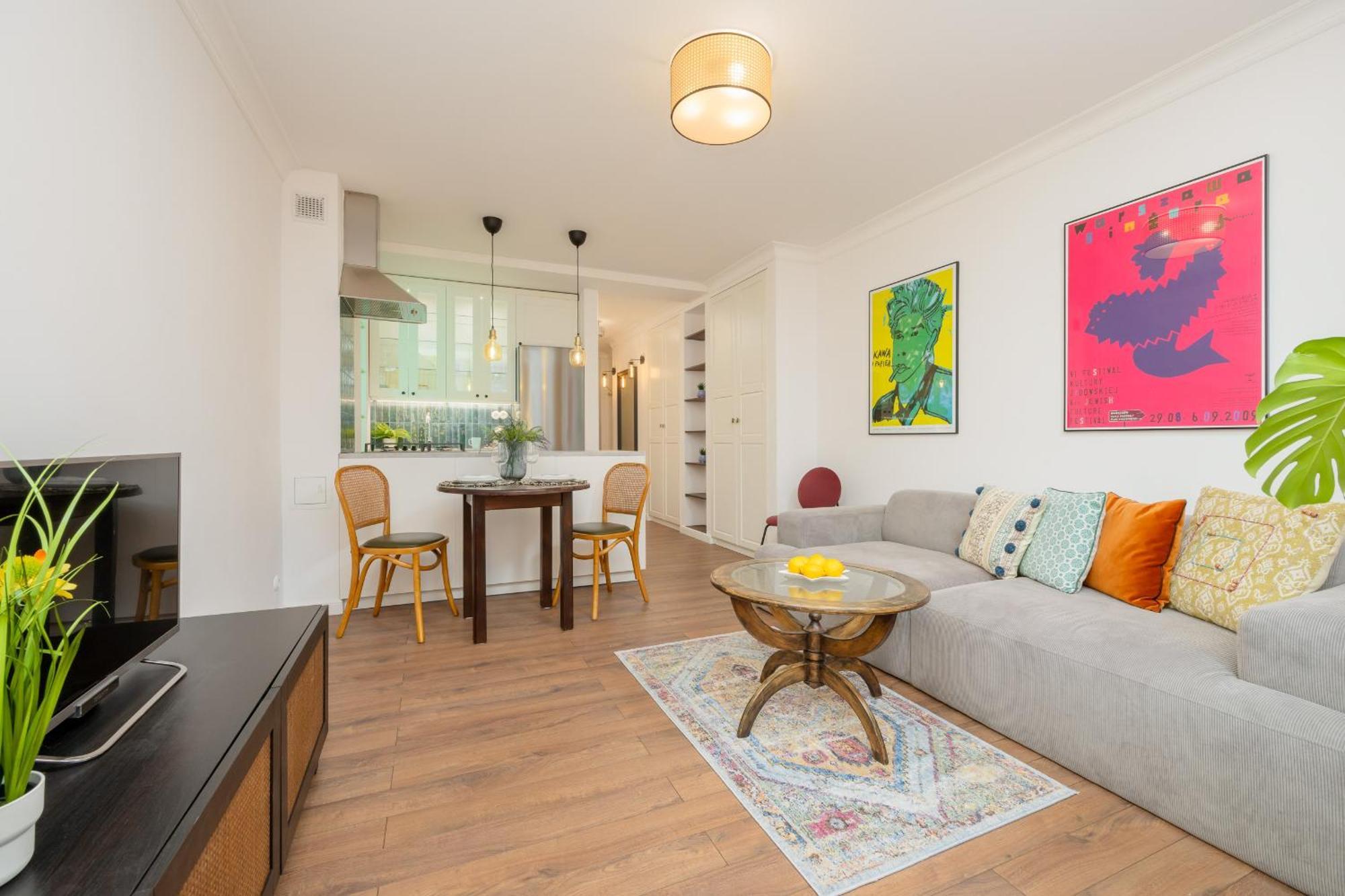 Marszalkowska Stylish Apartment With Balcony Warsaw Center By Noclegi Renters Exterior foto